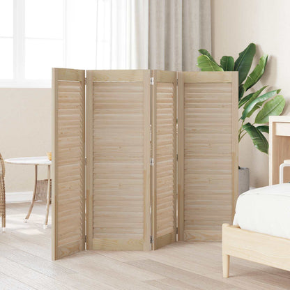 Porta per Armadio con porta 4 pcs Naturale 110 x 2,1 x 39,5 cm