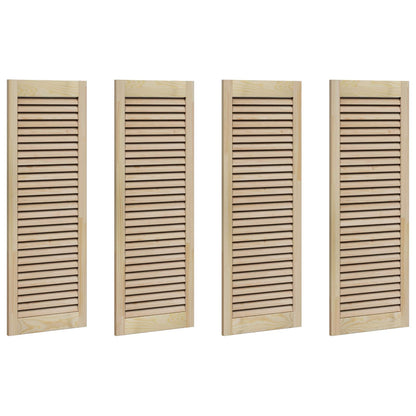 Porta per Armadio con porta 4 pcs Naturale 140.5 x 2 x 59.5 cm