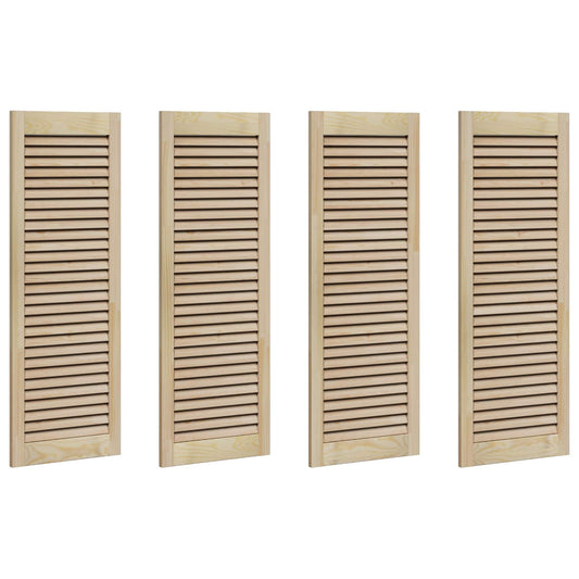Porta per Armadio con porta 4 pcs Naturale 140.5 x 2 x 59.5 cm