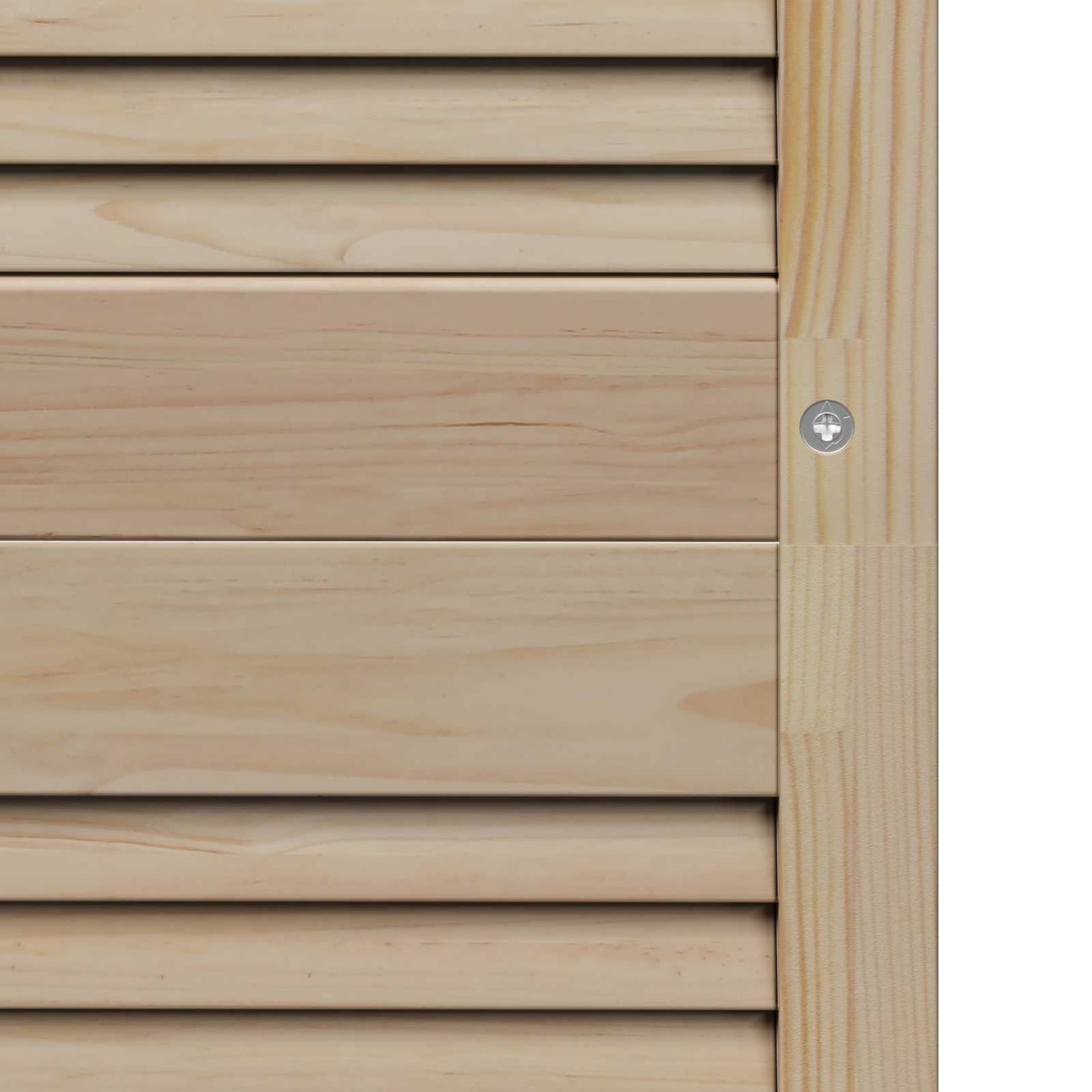 Porta per Armadio 4 pcs Naturale 140,5 x 2,1 x 39,5 cm