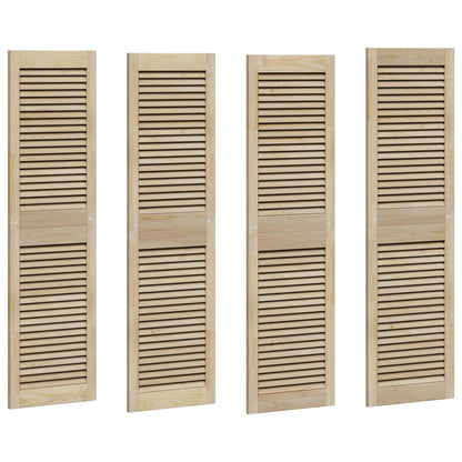 Porta per Armadio con porta 4 pcs Naturale 140.5 x 2 x 59.5 cm