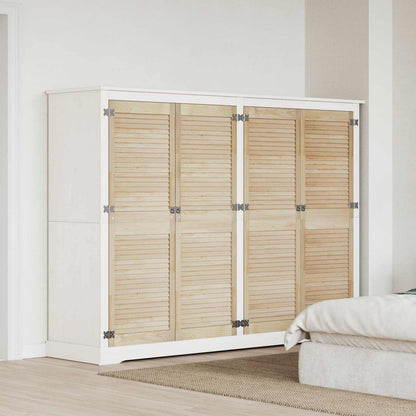 Porta per Armadio 4 pcs Naturale 49,5 x 2,1 x 140,5 cm | homemem39