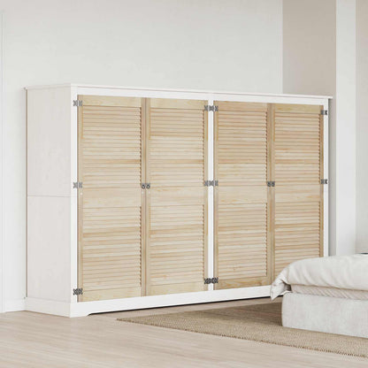 Porta per Armadio 4 pcs Naturale 140,5 x 2,1 x 59,5 cm