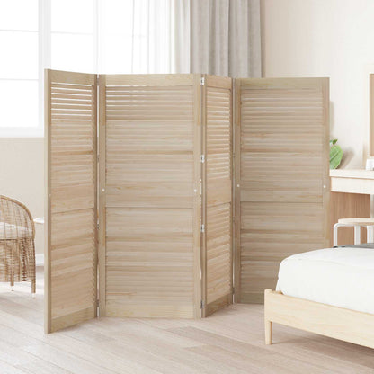 Porta per Armadio 4 pcs Naturale 140,5 x 2,1 x 59,5 cm