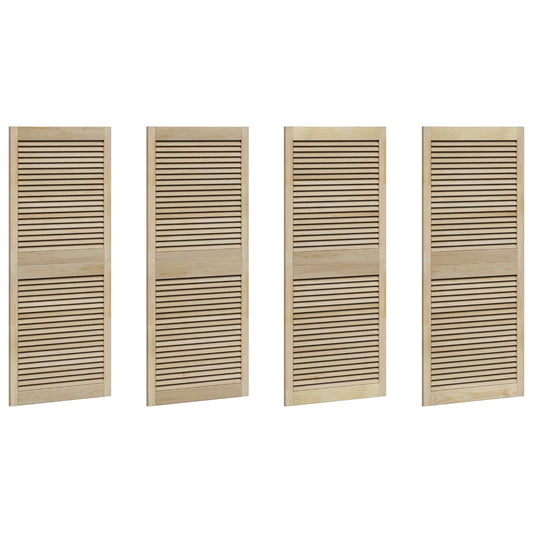 Porta per Armadio con porta 4 pcs Naturale 140.5 x 2 x 59.5 cm
