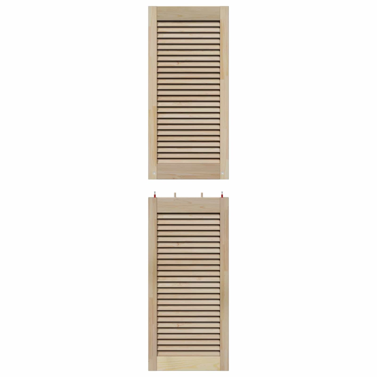 Porta per Armadio con porta 4 pcs Naturale 170 x 2,1 x 39,5 cm | homemem39