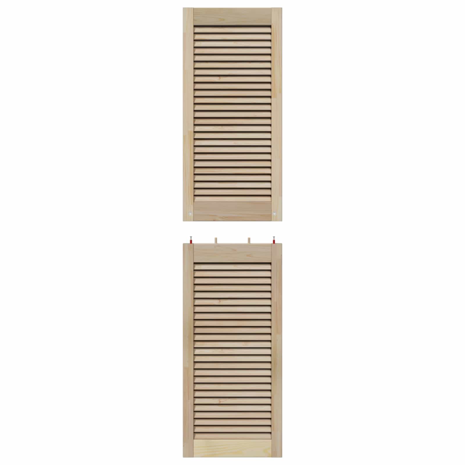 Porta per Armadio con porta 4 pcs Naturale 170 x 2,1 x 39,5 cm | homemem39