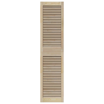 Porta per Armadio con porta 4 pcs Naturale 140.5 x 2 x 59.5 cm