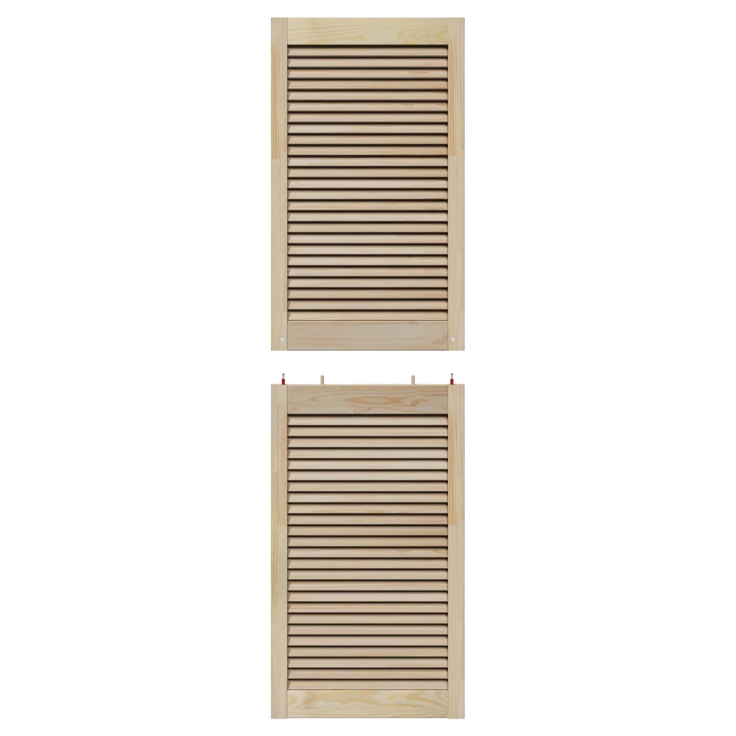 Porta per Armadio con porta 4 pcs Naturale 170 x 2,1 x 49,5 cm