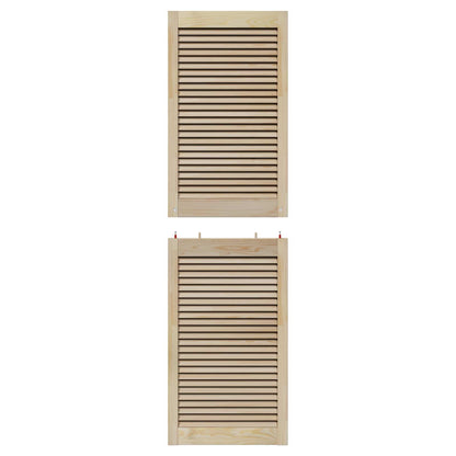 Porta per Armadio con porta 4 pcs Naturale 170 x 2,1 x 49,5 cm