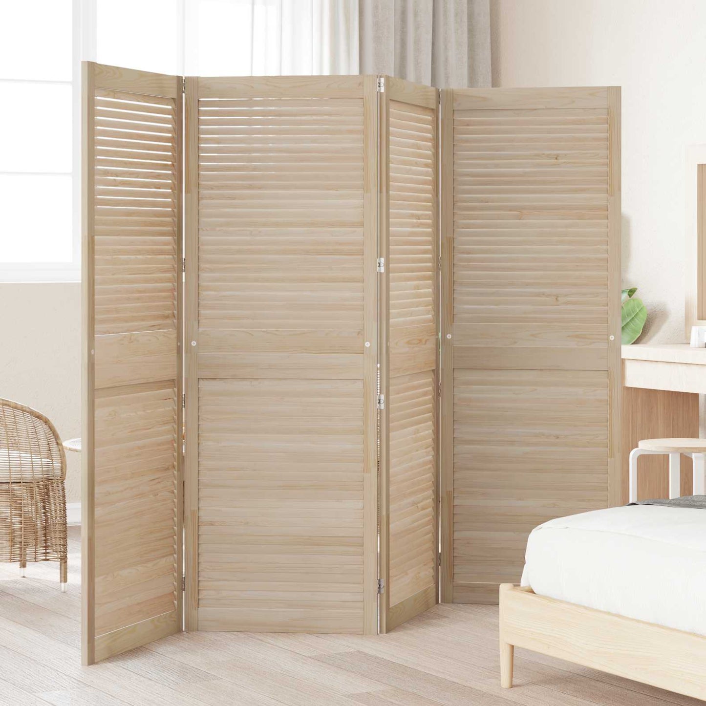 Porta per Armadio con porta 4 pcs Naturale 170 x 2,1 x 59,5 cm