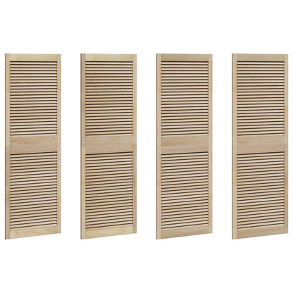 Porta per Armadio con porta 4 pcs Naturale 140.5 x 2 x 59.5 cm