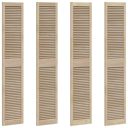 Porta per Armadio con porta 4 pcs Naturale 140.5 x 2 x 59.5 cm