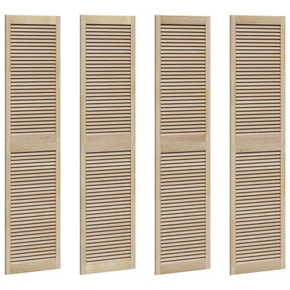Porta per Armadio con porta 4 pcs Naturale 201 x 2,1 x 49,5 cm | homemem39