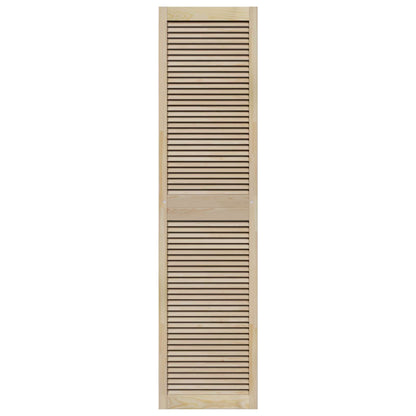 Porta per Armadio con porta 4 pcs Naturale 201 x 2,1 x 49,5 cm | homemem39
