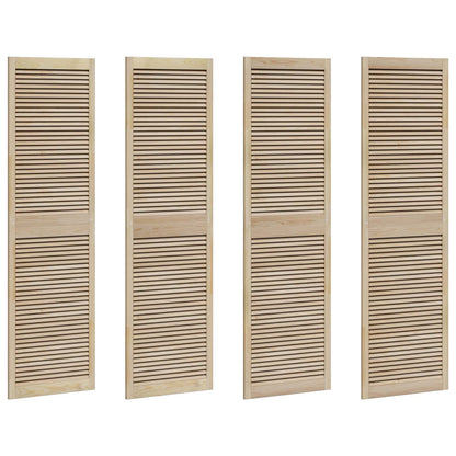Porta per Armadio con porta 4 pcs Naturale 201 x 2,1 x 59,5 cm | homemem39