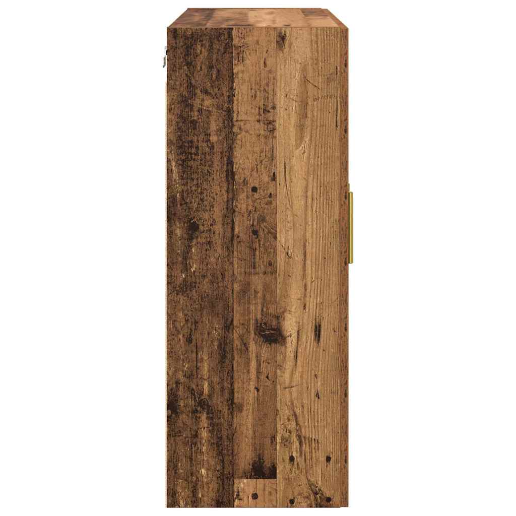 Armadi da Muro 2 pcs Legno vecchio 69.5 x 34 x 90 cm - homemem39