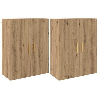 Armadi da Muro 2 pcs rovere artigianale 69.5 x 34 x 90 cm - homemem39