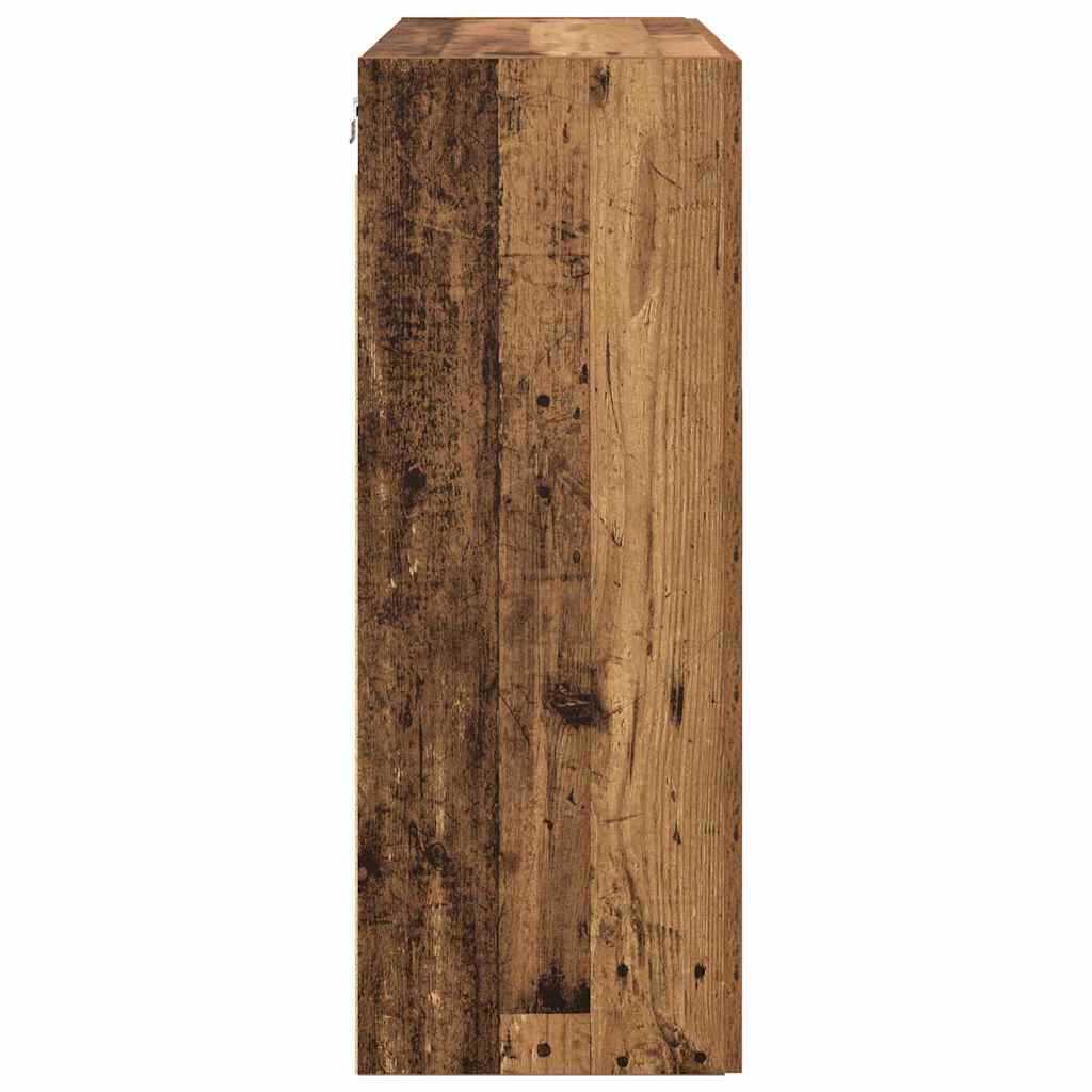 Armadi da Muro 2 pcs Legno vecchio 69.5 x 34 x 90 cm - homemem39