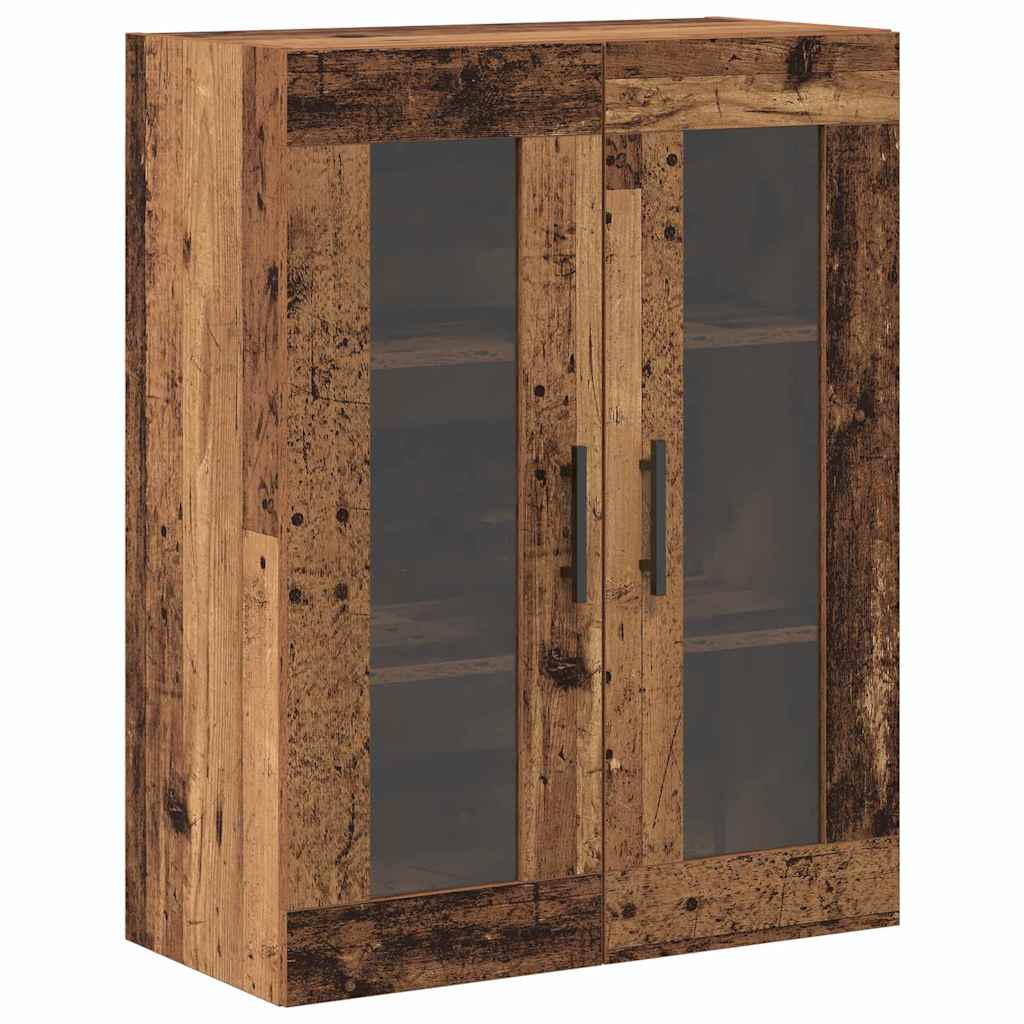 Credenza 2 pcs Legno vecchio Legno multistrato
