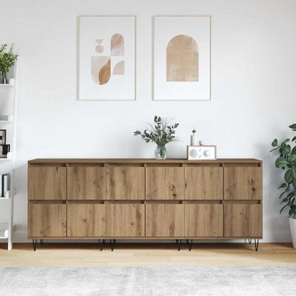 Sideboards 3 pcs rovere artigianale 180 x 35 x 70 cm - homemem39
