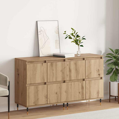 Sideboards 2 pcs rovere artigianale 120 x 35 x 70 cm - homemem39