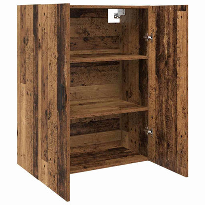 Armadi da Muro 2 pcs Legno vecchio 69.5 x 34 x 90 cm - homemem39
