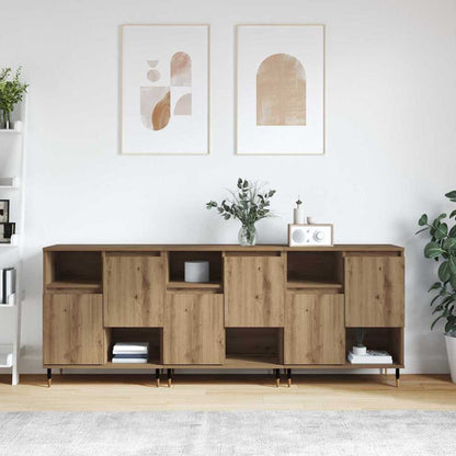 Sideboards 3 pcs rovere artigianale 180 x 35 x 70 cm - homemem39