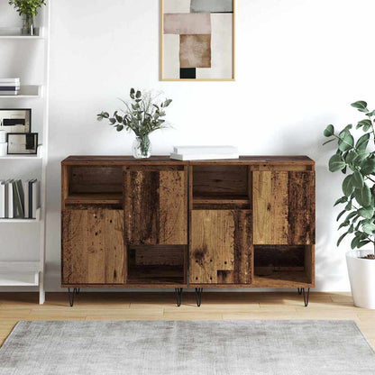 Sideboards 2 pcs Legno vecchio 120 x 35 x 70 cm - homemem39