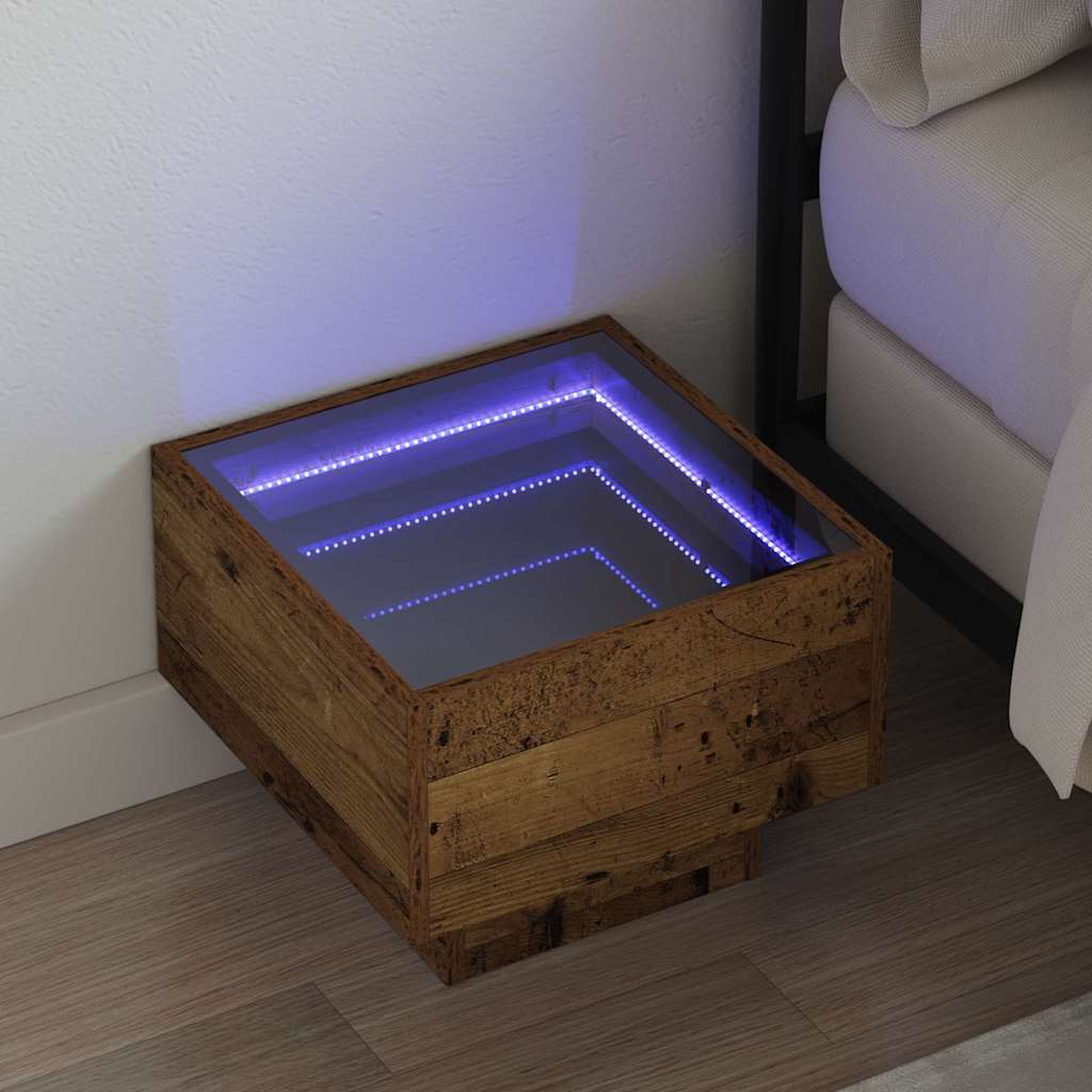 Tavolino da salotto Legno vecchio 40 x 40 x 30 cm