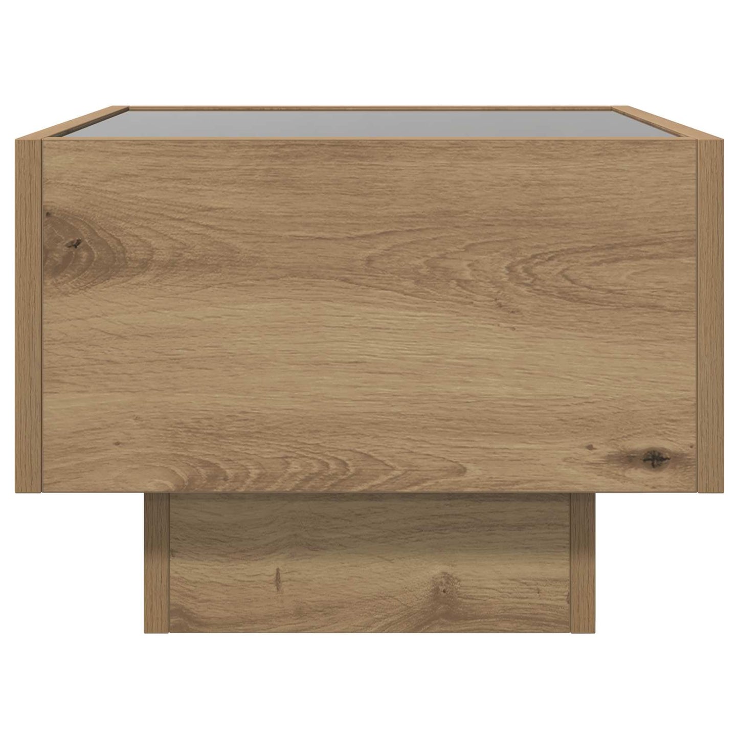 Tavolino da salotto Rovere artigianale 40 x 40 x 30 cm | homemem39