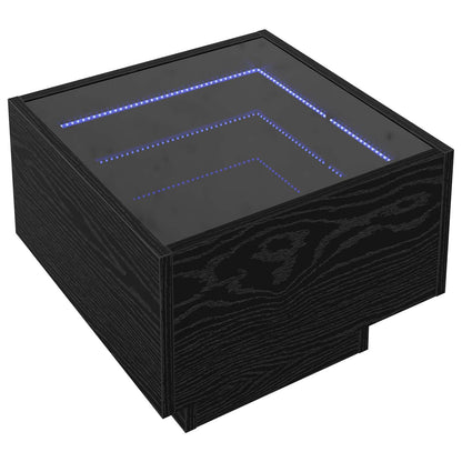 Tavolino da salotto Rovere Nero 40 x 40 x 30 cm