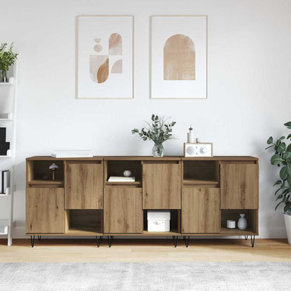 Sideboards 3 pcs rovere artigianale 180 x 35 x 70 cm - homemem39