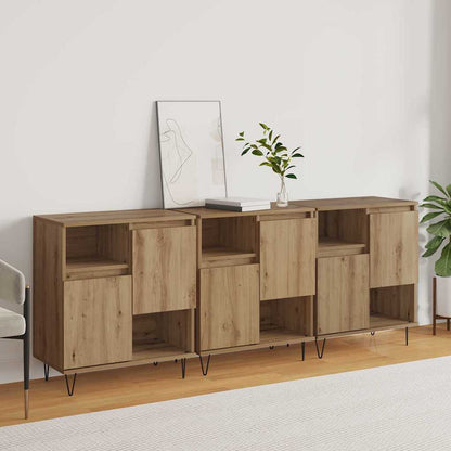 Sideboards 3 pcs rovere artigianale 180 x 35 x 70 cm - homemem39