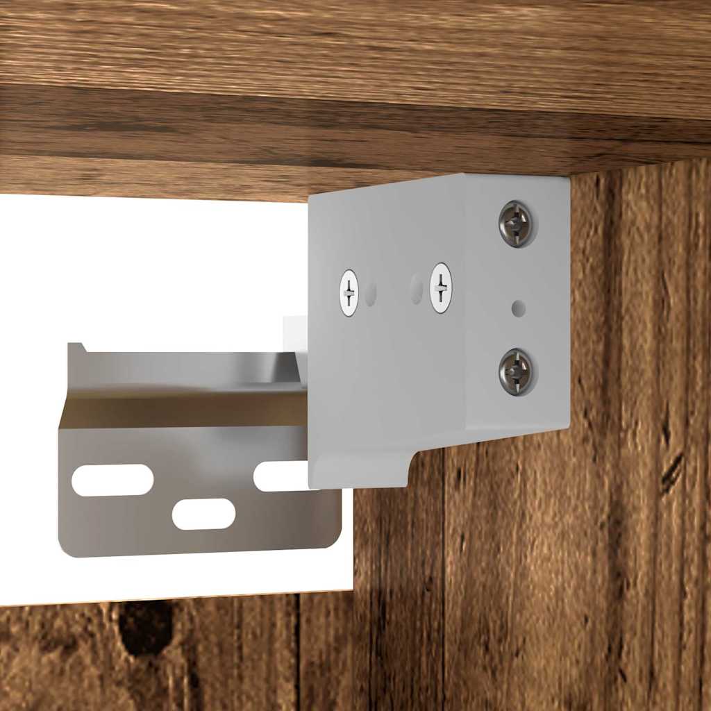 Armadi da Muro 2 pcs Legno vecchio 69,5 x 34 x 90 cm - homemem39