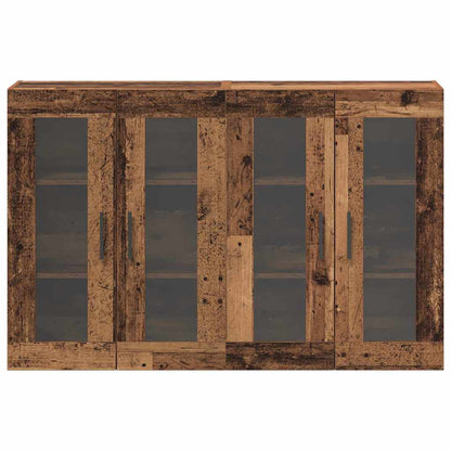 Armadi da Muro 2 pcs Legno vecchio 69,5 x 34 x 90 cm - homemem39