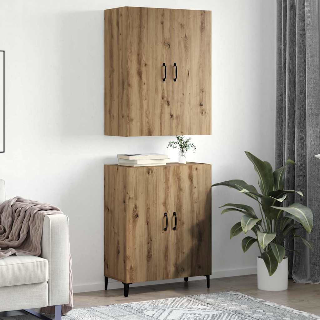 Credenza rovere artigianale 69,5 x 34 x 180 cm - homemem39