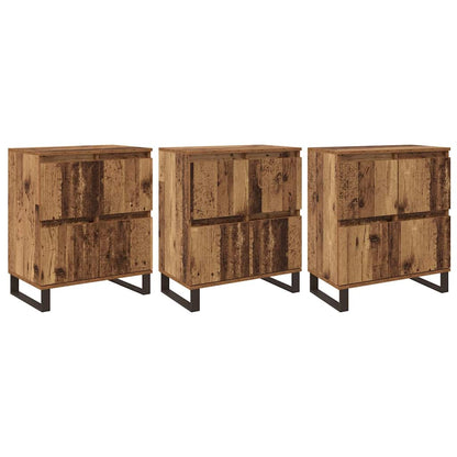 Sideboards 3 pcs Legno vecchio 180 x 35 x 70 cm - homemem39