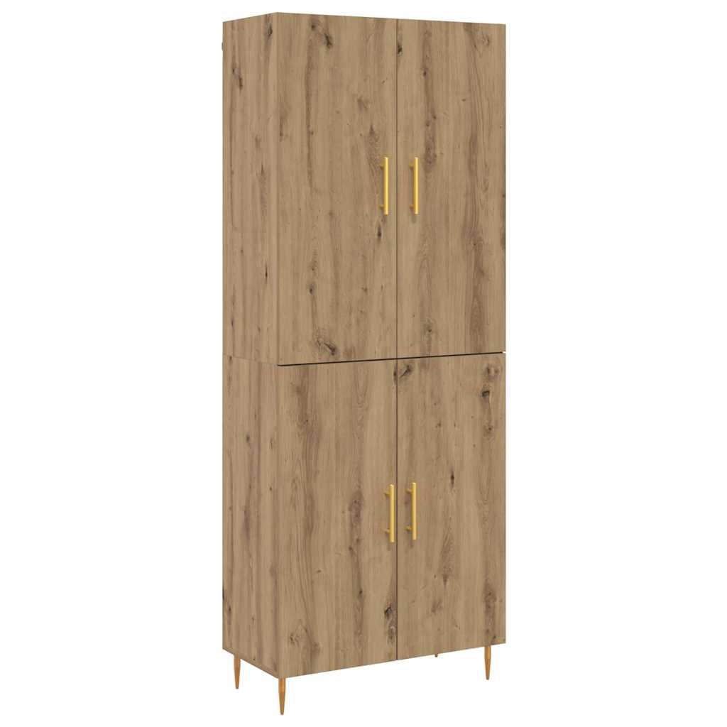 Credenza rovere artigianale 69,5 x 34 x 180 cm - homemem39