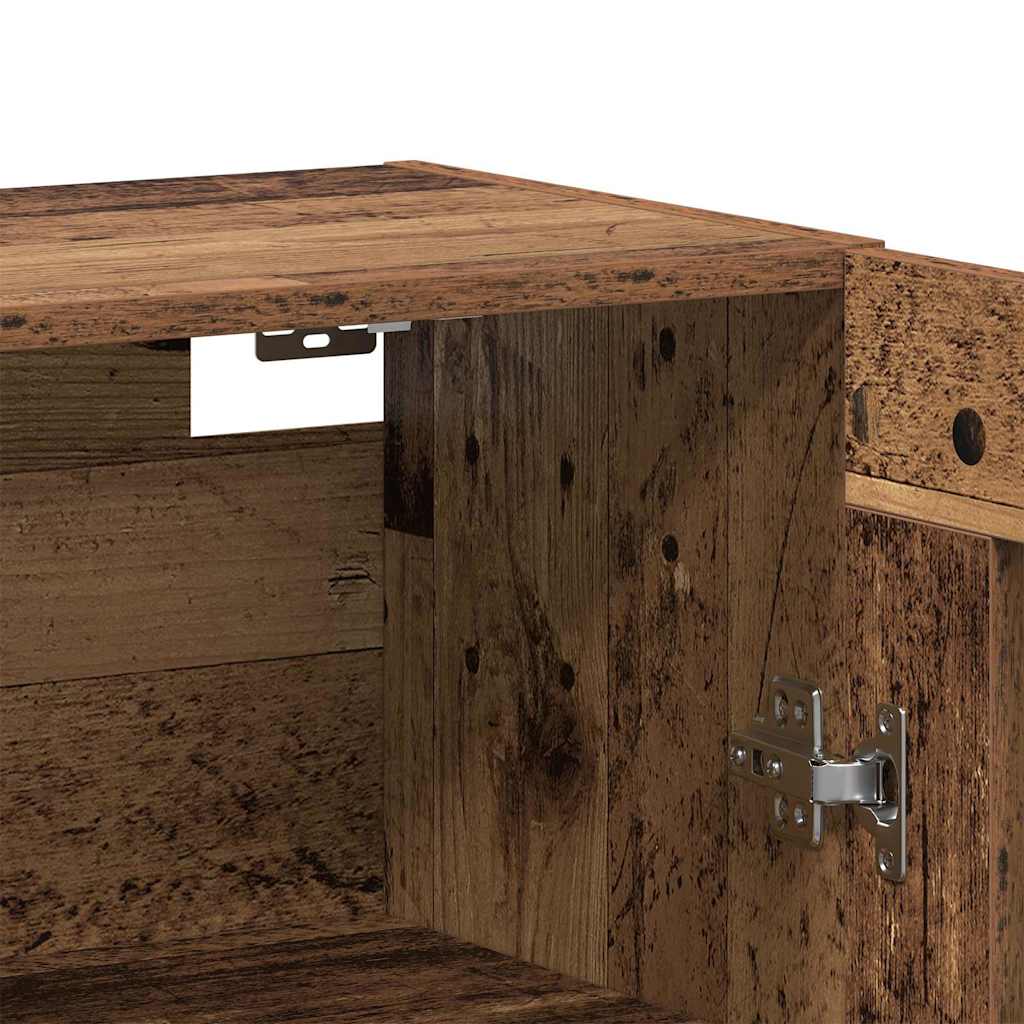 Armadi da Muro 2 pcs Legno vecchio 69,5 x 34 x 90 cm | homemem39