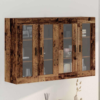 Armadi da Muro 2 pcs Legno vecchio 69,5 x 34 x 90 cm | homemem39