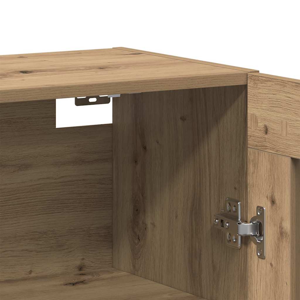 Armadi da Muro 2 pcs rovere artigianale 69,5 x 34 x 90 cm - homemem39