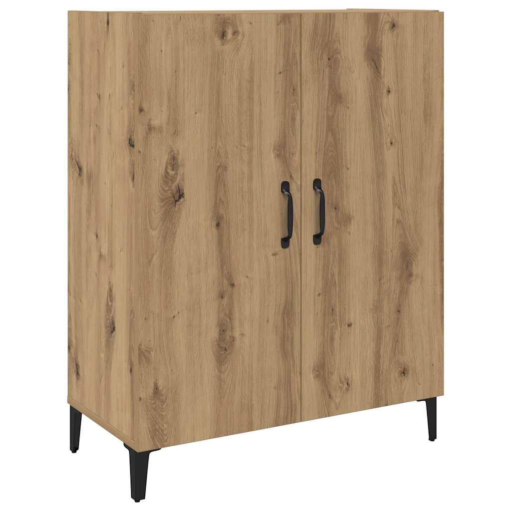 Credenza 2 pcs rovere artigianale 69,5 x 34 x 180 cm - homemem39