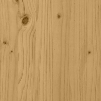 Albero di Natale in legno Marrone 90 cm Legno di pino massello | homemem39