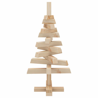 Alberi di Natale Naturale 60 cm Legno di pino massello