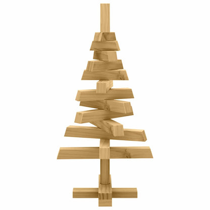 Alberi di Natale Marrone 60 cm Legno di pino massello