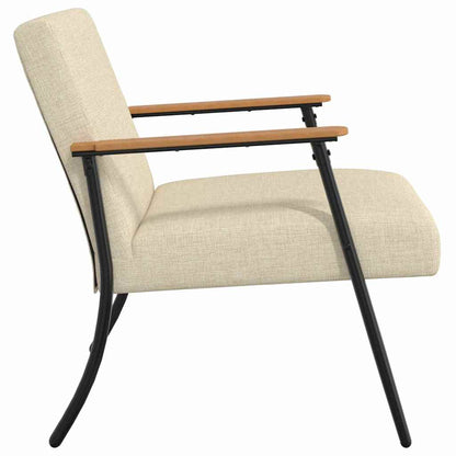 poltrona Crema Tessuto