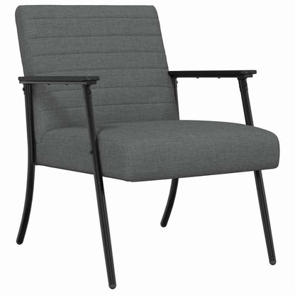 poltrona Grigio scuro 59 x 75 x 78 cm Tessuto