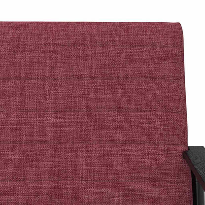 poltrona Rosso Vino 59 x 75 x 78 cm Tessuto