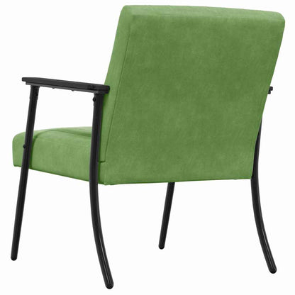 poltrona Verde chiaro 59 x 75 x 78 cm Velluto